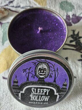 Sleepy Hollow Candle Tin